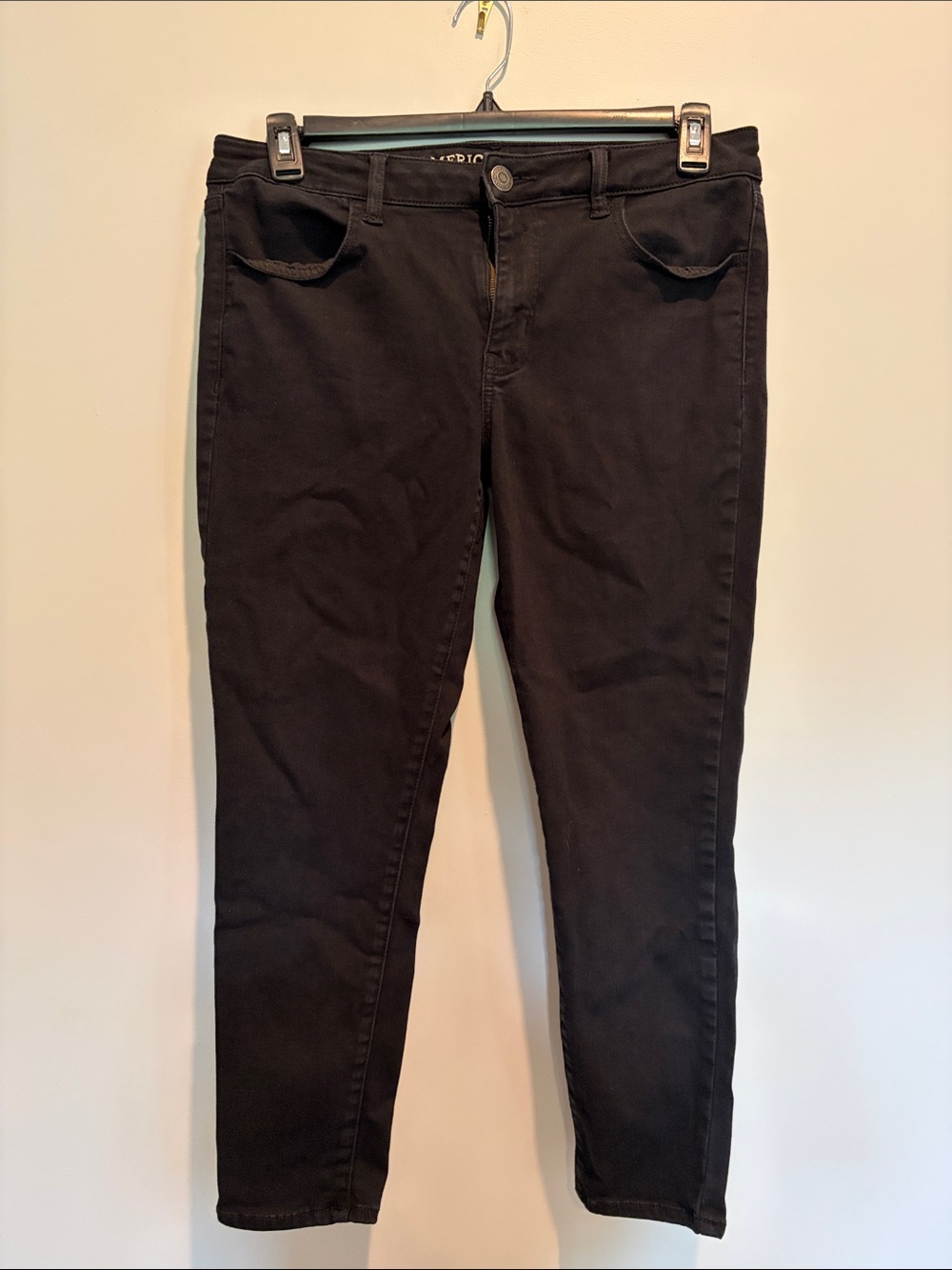 American Eagle Outfitters Black Skinny Jeans - Classic Stretch